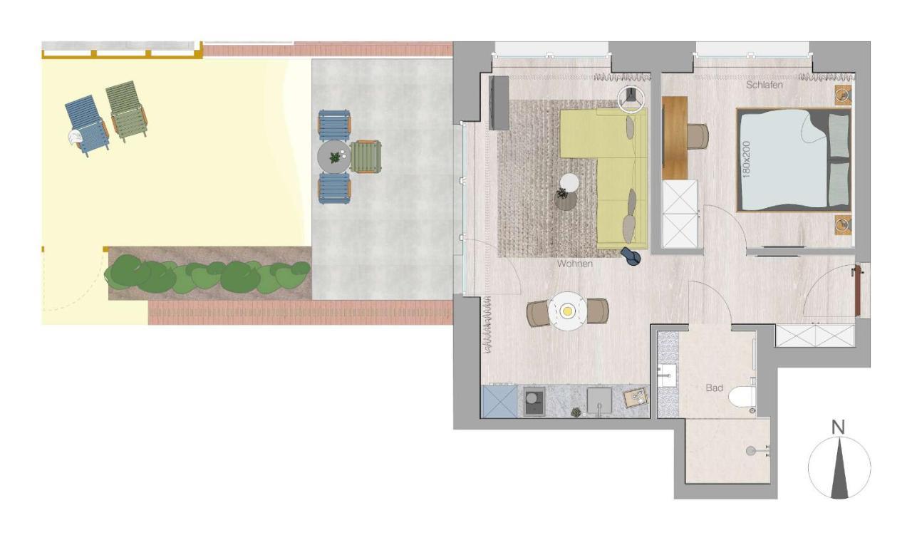 Toewerhus - Wohnung Robbe Juist Εξωτερικό φωτογραφία